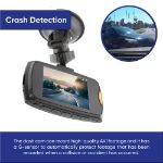 2.4” Digital Dash Cam with Infrared Night Vision (Outer Ctn Qty: 10)