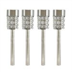Pack of 4 Solar Crystal Stake Lights (Outer Ctn Qty: 12)