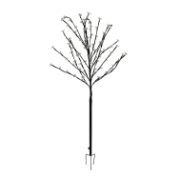 120cm Solar-powered Cherry Flower Stake Tree Lights (Outer Ctn Qty: 10)