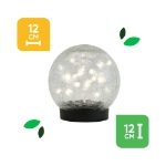 Pair of Solar Powered LED Crackle Balls (Outer Ctn Qty: 6)