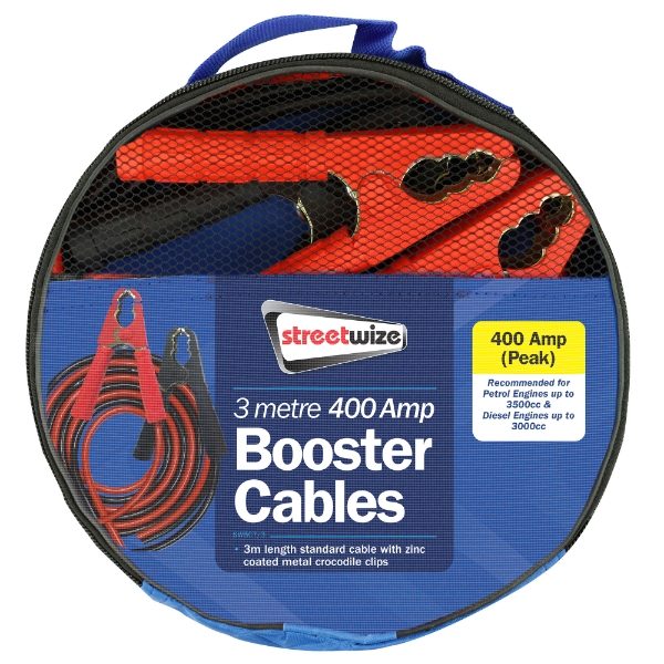 3M 400 Amp Booster Cables (Outer Ctn Qty: 10)