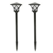 Pair of Solar Post Lights (Outer Ctn Qty: 4)