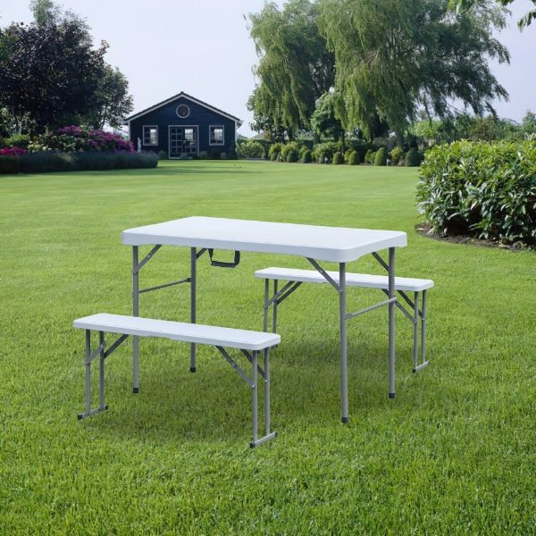 Blow Moulded Picnic Table and Bench Set