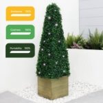 Solar Obelisk Topiary (Outer Ctn Qty: 1)