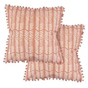 Outdoor Pair Of Scatter Cushions - Terracota Fern (Outer Ctn Qty: 18)