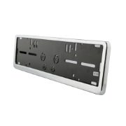 Chrome Urban X ABS Number Plate Holder With Backing Plate (Plastic) (Box Qty: 50)