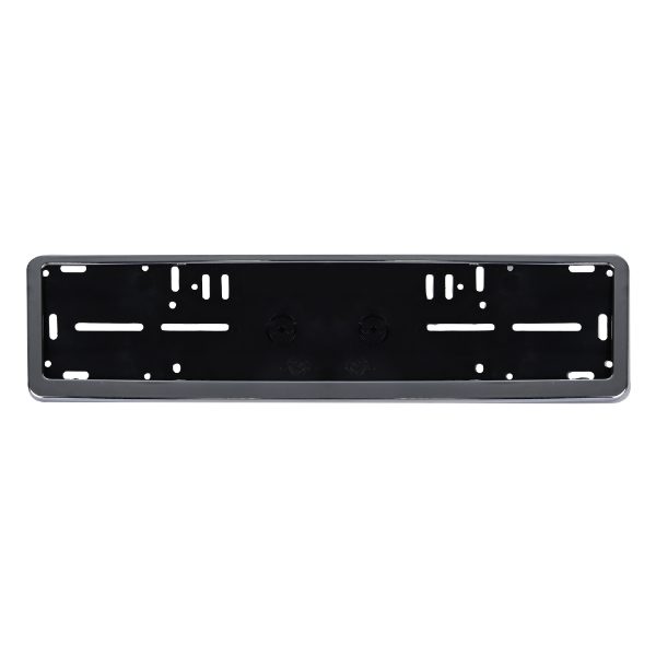 Chrome Urban X ABS Number Plate Holder With Backing Plate (Plastic) (Box Qty: 50)
