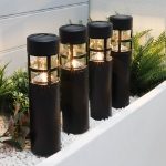 Solar Pillar Stake Lights (Pack of 4)
