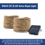 (PACK OF 2) 4M Decorative Solar Rope Light (Outer Ctn Qty: 12)