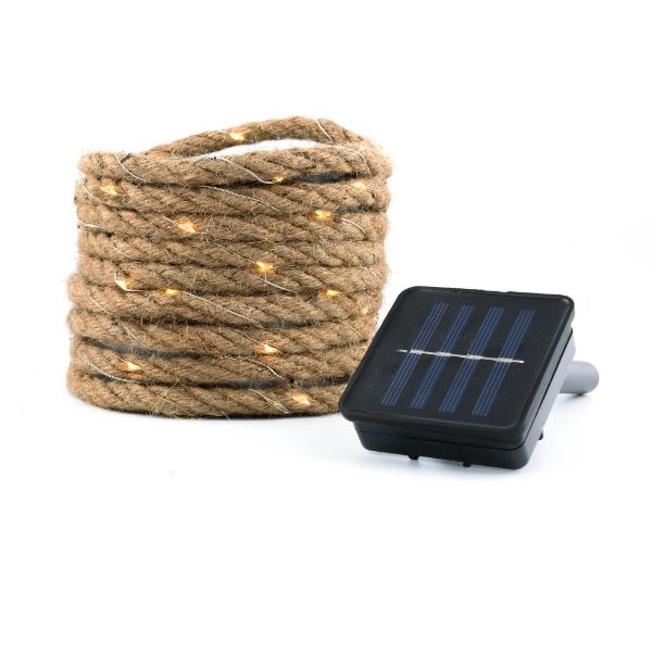 4m Decorative Rope With 50 Solar LED Lights (Outer Ctn Qty: 24)