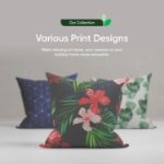 Outdoor Pair Of Scatter Cushions - Tropical (Outer Ctn Qty: 18)