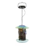 Hanging Bird Feeder With Solar LED (Outer Ctn Qty: 8)