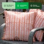 Outdoor Pair Of Scatter Cushions - Terracota Fern (Outer Ctn Qty: 18)