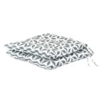 Outdoor Pair Of Seat Cushions - Grey/White Geometric (Outer Ctn Qty: 6)