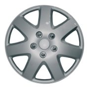 14” Tempest Silver Wheel Cover Set (Box Qty: 4)