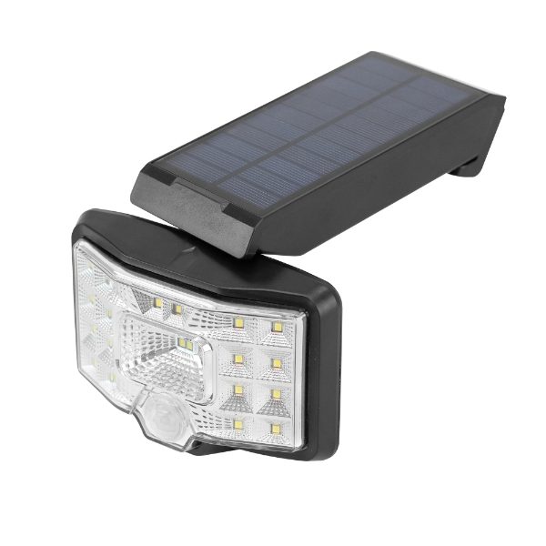 Solar-Powered Swivel Security Light (Outer Ctn Qty: 12)