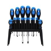 18-piece Chrome Vanadium Steel Screwdriver Set With Stand (Box Qty: 10)