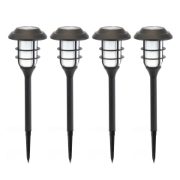Solar Flaming LED Stake Lights (Pack of 4) (Outer Ctn Qty: 12)