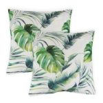 Pair of Botanical Leaf Scatter Cushions (Outer Ctn Qty: 18)