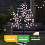 Solar Powered Blossom Tree Lights (Outer Ctn Qty: 1)