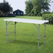 Blow Moulded Folding Table 122cm (L) x 61cm (W) x 73.5 (H) (Box Qty: 1)