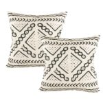Pair of Aztec Tribal Scatter Cushions (Outer Ctn Qty: 18)