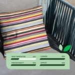 Outdoor Pair of Stripe Scatter Cushions
