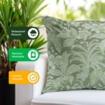 Outdoor Pair Of Floral Scatter Cushions (Outer Ctn Qty: 18)