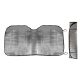 Folding Aluminium Sunshade - 140cm x 70cm (Box Qty: 50)