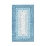 Jute-Style Indoor & Outdoor Rug - Ocean Blue - 80cm x 150cm (Outer Ctn Qty: 9)