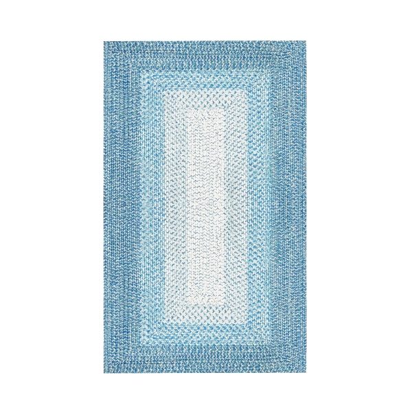 Jute-Style Indoor & Outdoor Rug - Ocean Blue - 80cm x 150cm (Outer Ctn Qty: 9)