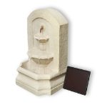 Solar-Powered Stone Wall Water Feature  (Box Qty: 1)