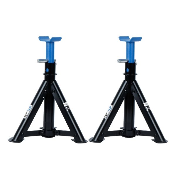 Pair 2 Tonne Folding Axle Stands GS/TUV/CE (Box Qty: 10)