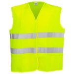 Hi Vis Jacket Yellow - Adult One Size (Box Qty: 100)