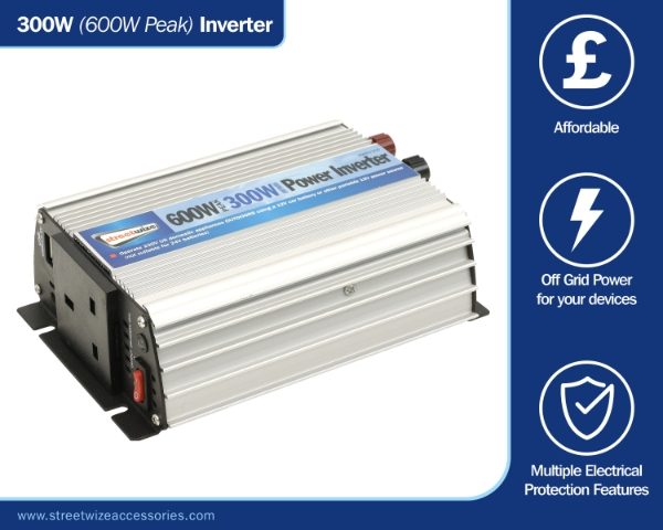 300 Watt Inverter (Outer Ctn Qty: 20) 