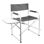 Directors Chair with Side Table - Grey (Outer Ctn Qty: 6)