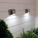 Lucent Solar Fence Lights (Pack of 2) (Outer Ctn Qty: 24)