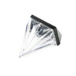 Solar Diamond Fence Lights (Pack of 4)