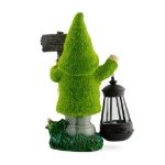Gonk Ornament With Solar LED Lantern & Welcome Sign (Outer Ctn Qty: 3)