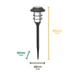 Solar Flaming LED Stake Lights (Pack of 4) (Outer Ctn Qty: 12)