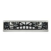 Stainless Steel Frame Number Plate Holder With Backing Plate (Metal) (Box Qty: 40)