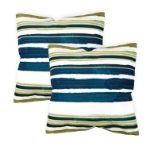 Pair of Painted Stripe Scatter Cushions (Outer Ctn Qty: 18)