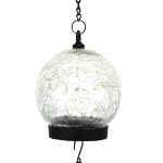 Solar LED Crackle With Wind Chime (Outer Ctn Qty: 12)
