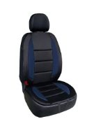 Maryland Padded Front Seat Cushion - Black and Blue