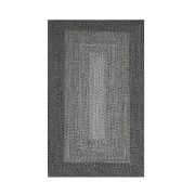 Jute-Style Indoor & Outdoor Rug - Dark Grey - 80cm x 150cm (Outer Ctn Qty: 9)