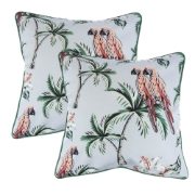 Pair of Pink Parrot Scatter Cushions (Outer Ctn Qty: 18)