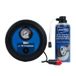 Tyre Sealer Kit with Compressor (Box Qty: 6)