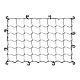 Cargo Net 90 x 115 cm with 12 Hooks