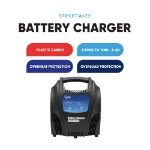 12V 4A Battery Charger (Plastic Casing)  (Outer Ctn Qty: 10)