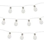 2m Solar Micro LED Bulb String Lights (10 Piece) (Outer Ctn Qty: 12)